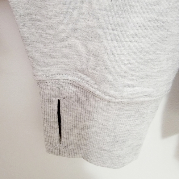 ACTIVE LIFE Gray Long Sleeved Hooded Sweatshirt - Picture 7 of 7